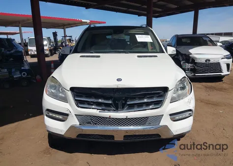 2012 Mercedes-Benz Ml 350 4Matic z USA, uszkodzony, nr VIN 4JGDA5HB6CA065611